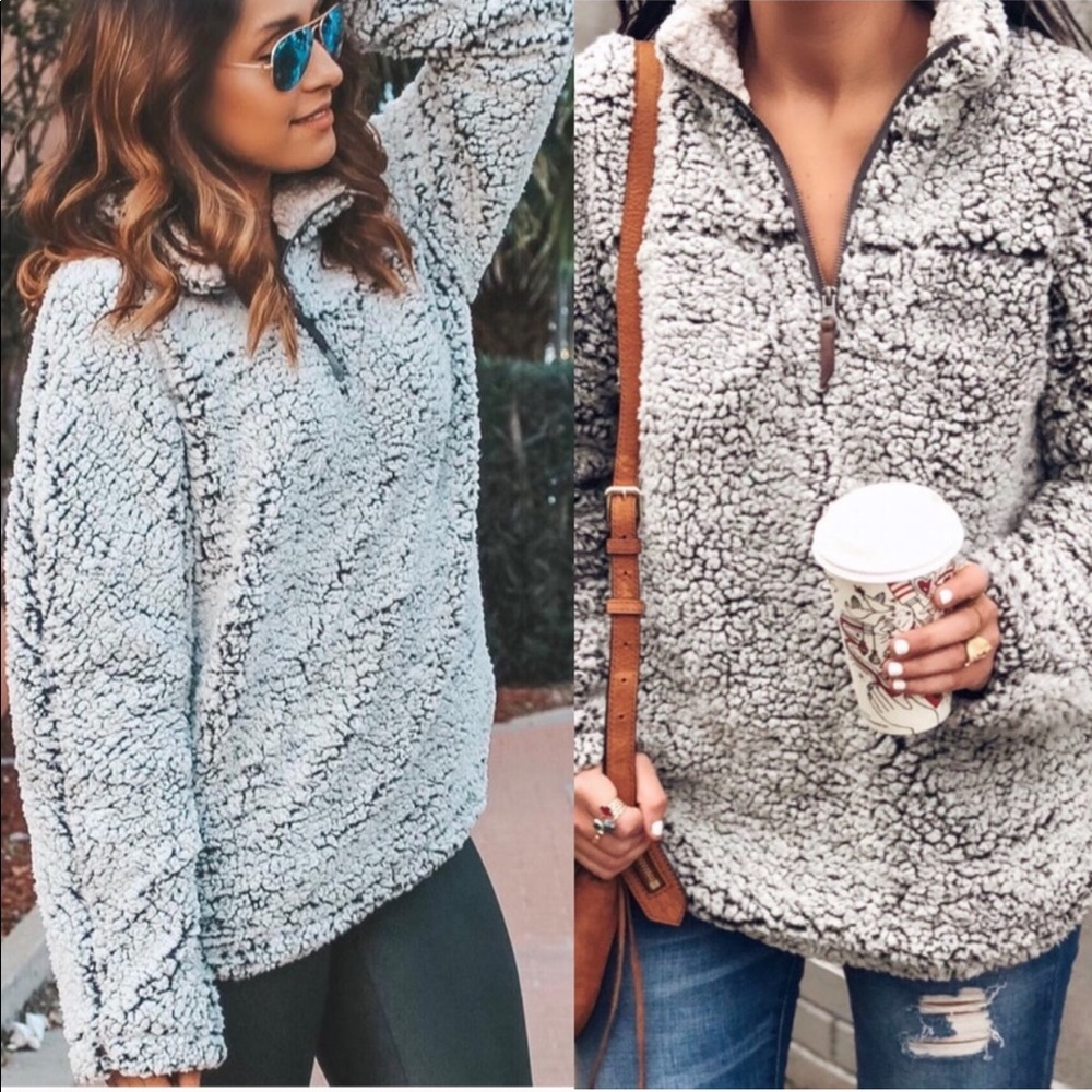 Thread & Supply Sherpa Pullover - Ivory